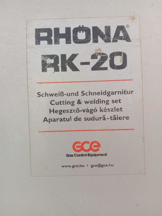 trusa pentru lipit , taiere oxi-acetilenica  RHONA RK-20
