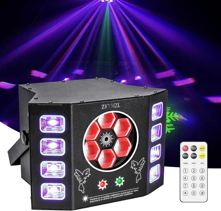 UV DJ светлини 100W Bee Eye стробоскоп сценично осветление диско светлина с лъчев модел