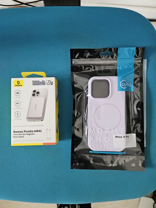 Power bank Baseus PicoGo Ultra-Slim Qi2 Magnetic 10000 mAh