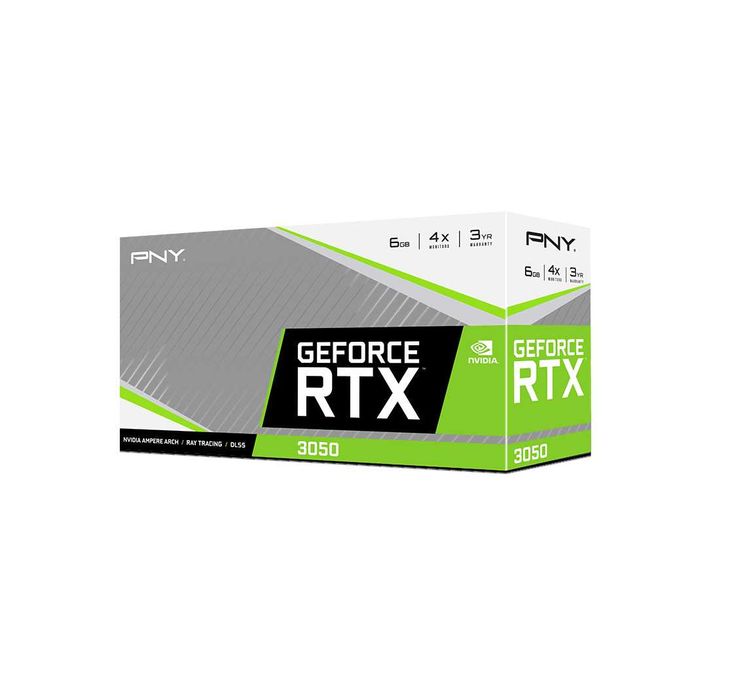 ; Видеокарта PNY DUAL RTX3050 6GB/128Bit GDDR6
