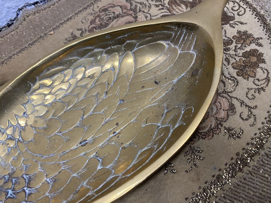 Френска месингова патица поднос