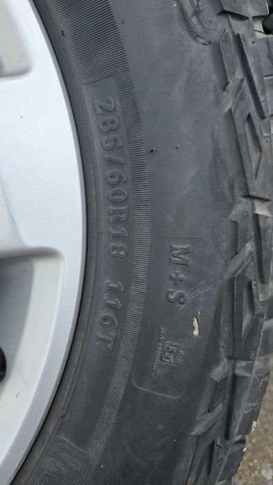 Диски с резиной  AT r18/285/60/