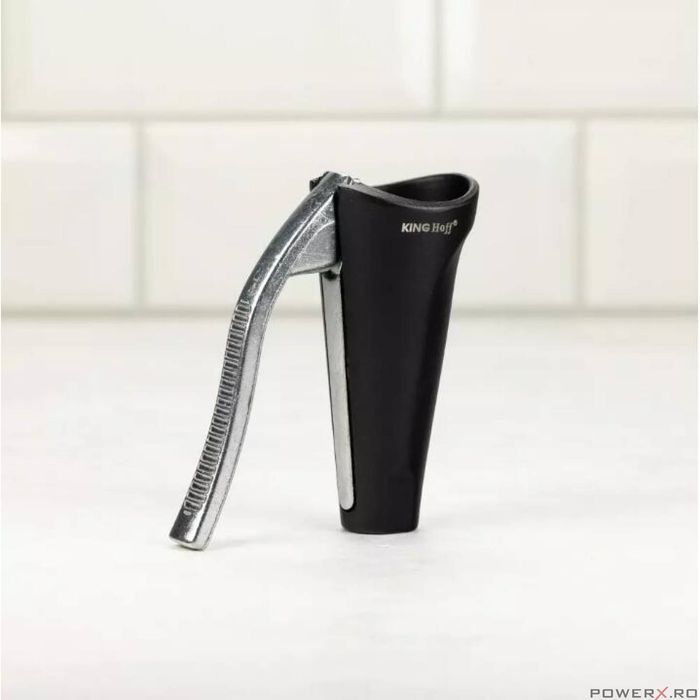 Spargator de nuci manual, negru, Kinghoff