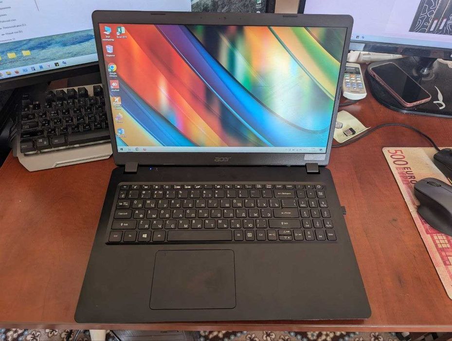 Acer 15" i3-7 8Gb ddr4 m2 256 Gb продам ноутбук