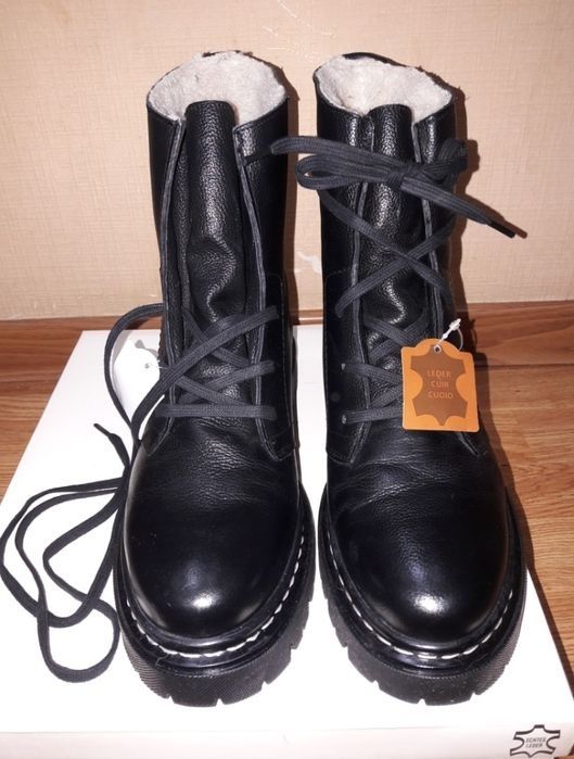 Новые Ботинки КОЖА бренд Германия р.40