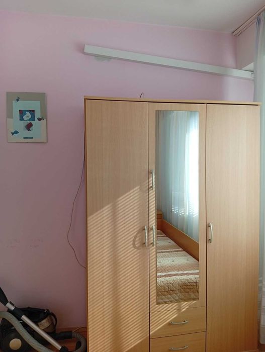 Двустаен, обзаведен апартамент под наем в  гр. София, Дружба 1, 55 кв.м., южно изложение, климатик, асансьор, саниран