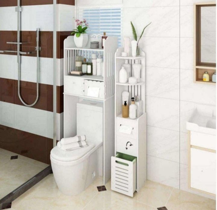 Даставка бесплатная Шкаф для ванной комнаты. Напольная стеллаж в ванну