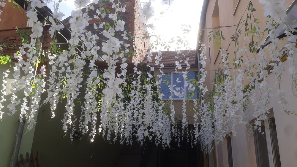 Flori plastic decor Nuntă