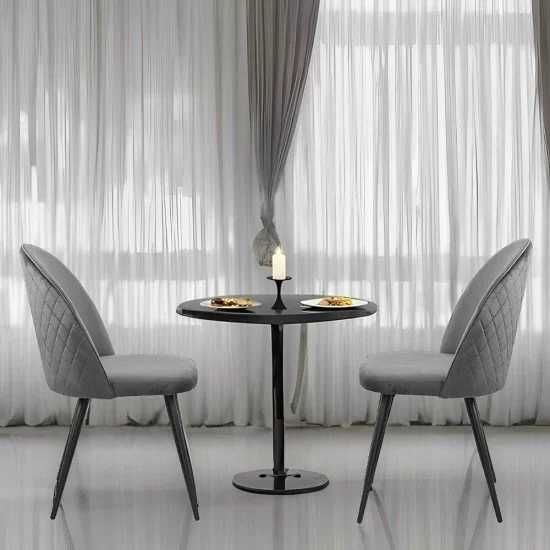 Scaun Bucatarie Living DHB207 Catifea Modern 3 culori LIVRARE GRATUITA