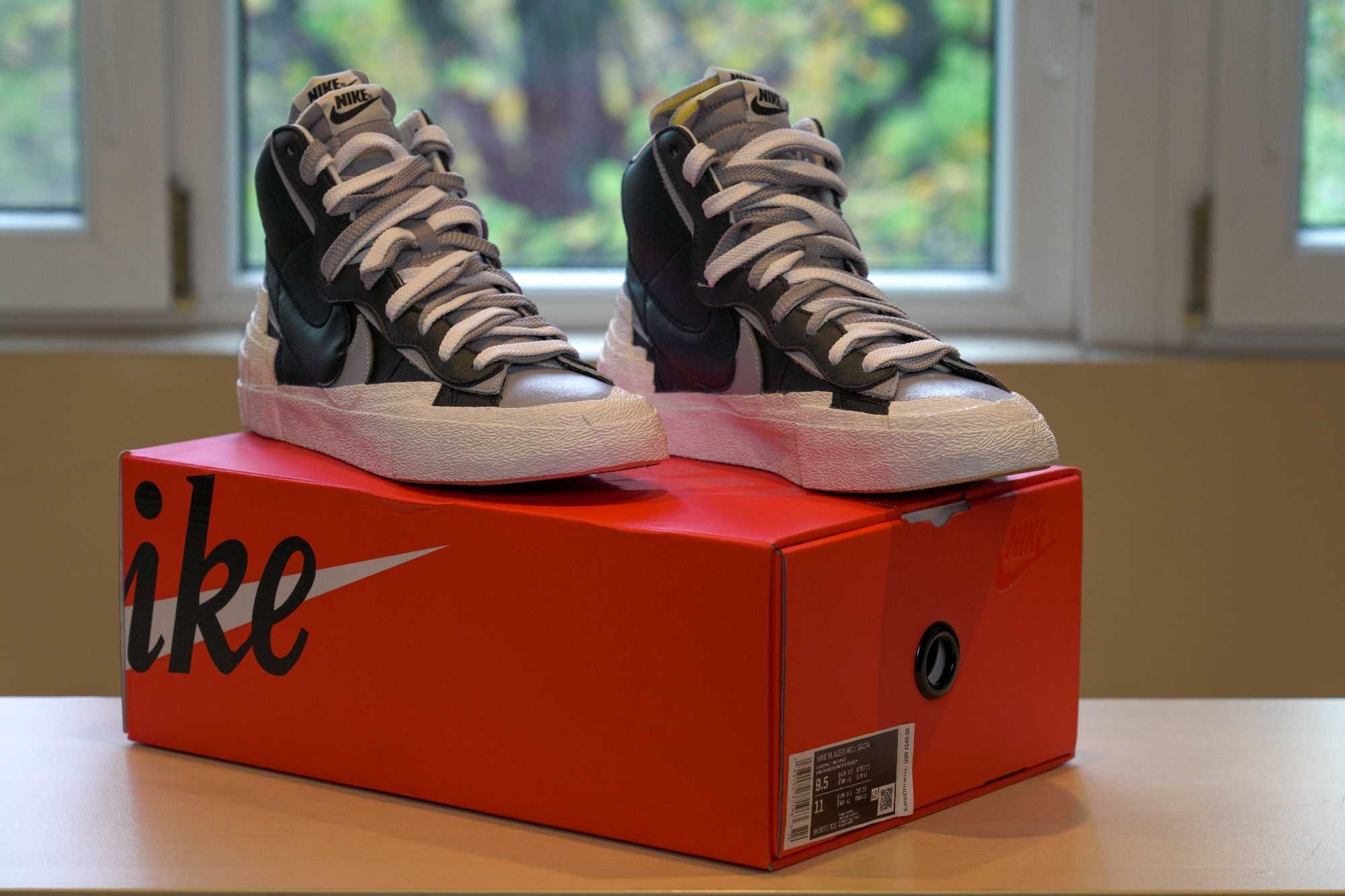 Nike Blazer Mid sacai Black Grey EU 43 Bucuresti Sectorul 2 OLX.ro