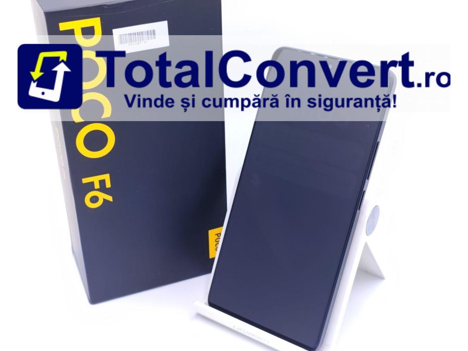 Xiaomi Poco F6 512GB Black 12GB Dual SIM, Garantie 24 luni | #D94589