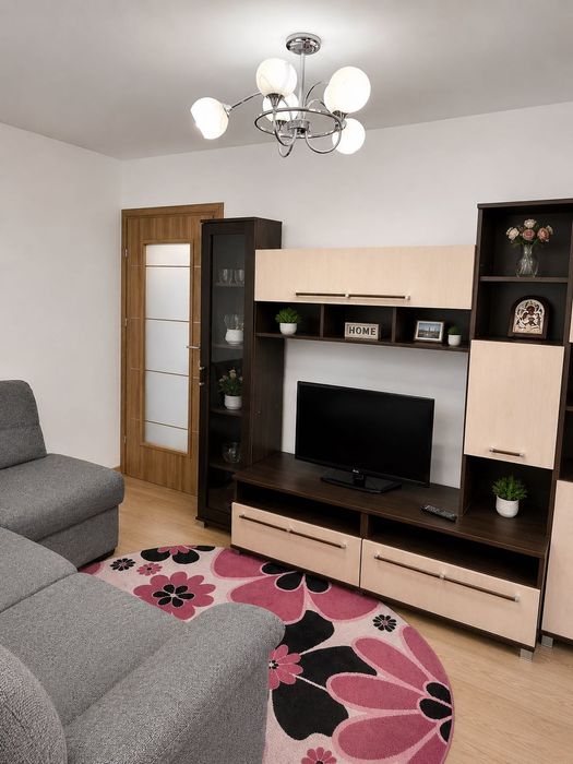 Rezervat !!!Ap. 2 camere, lângă Poliție, mobilat complet, centrala Viessmann, geamuri QFORT
