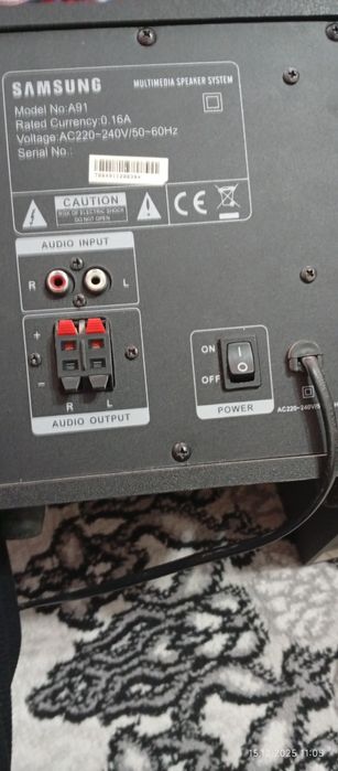 Продам сабвуфер с колонками