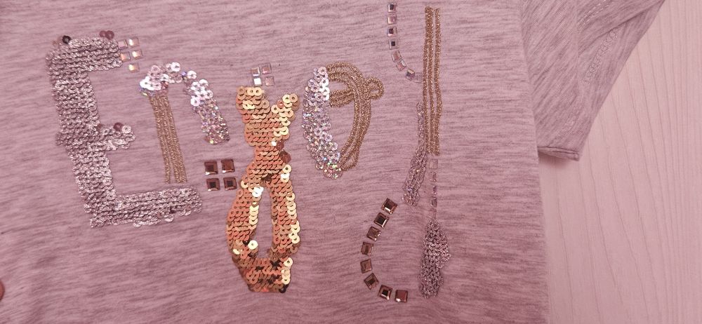 Блуза с къс ръкав + рокля