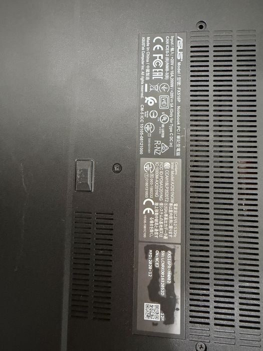 Ноутбук Asus игровой