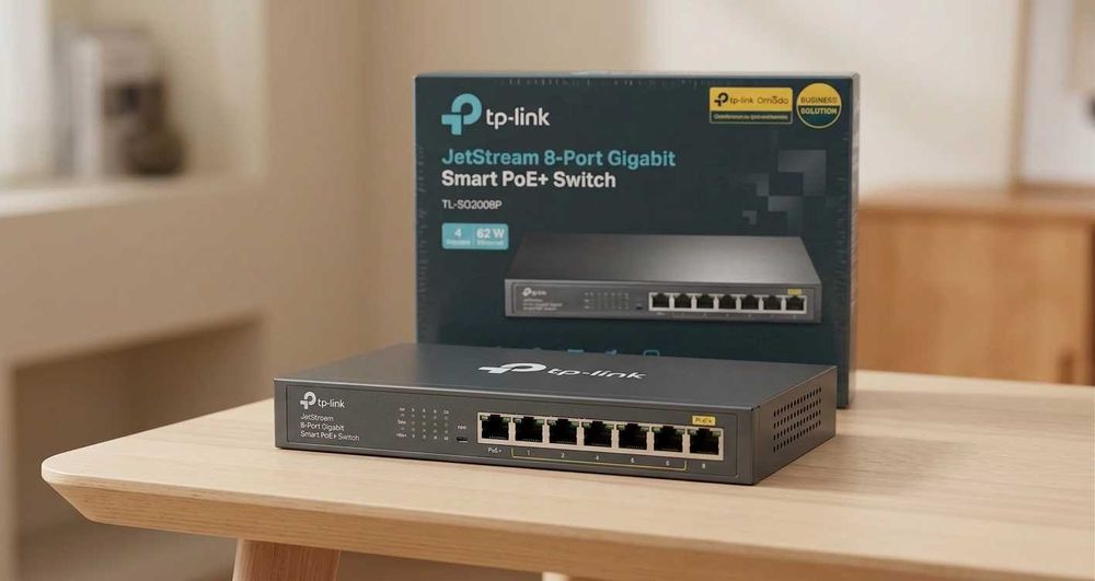 TP-Link Omada SIGILAT – 3x Wi-Fi 6 EAP610 + 2x Switch PoE+ + Controller OC200
