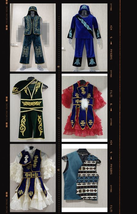 Қазақша ұлттық көйлектер