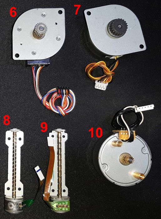 Motorase pas cu pas step by step stepper, motoare simple automatizari