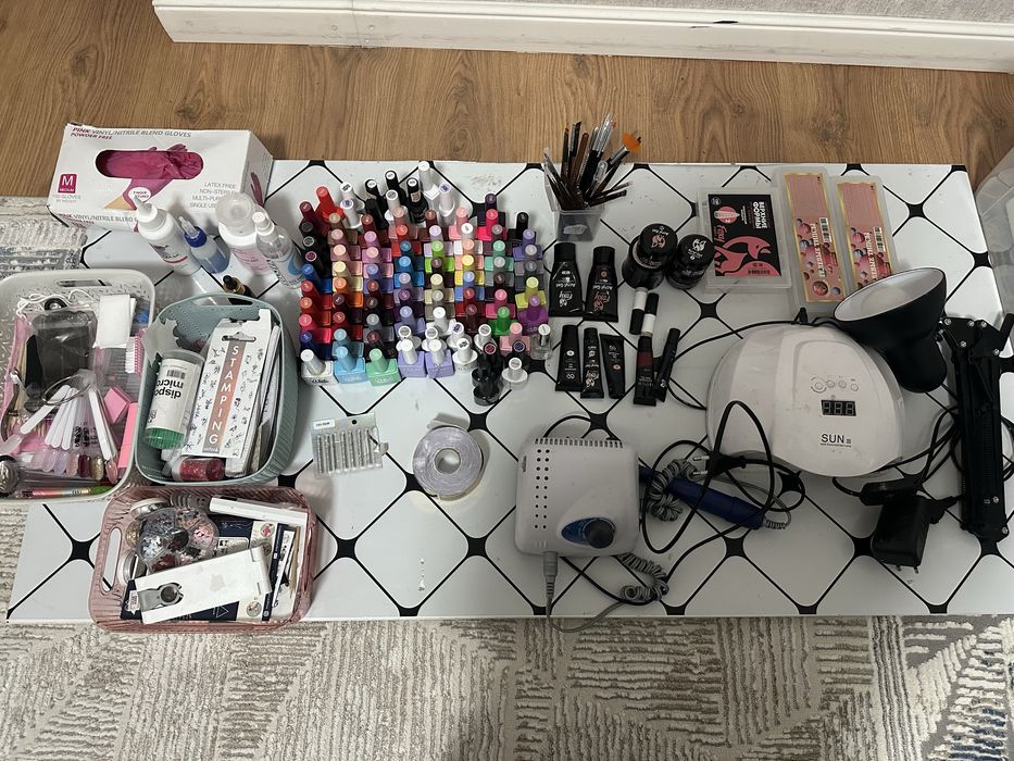 Маникюрге материалдар 120000тг