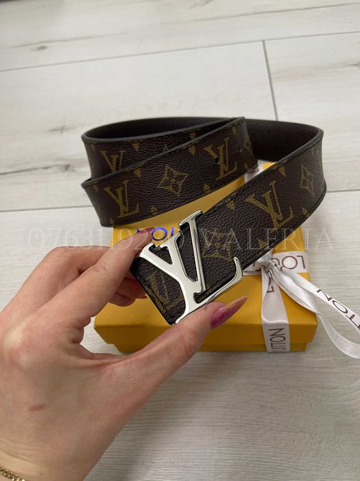 Curea Louis Vuitton Catarama Argintie - Monogram