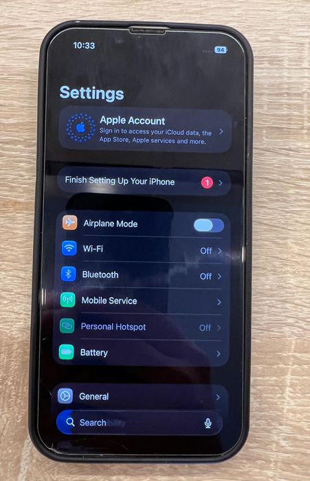 Iphone 14, 128 gb, alb, neverlocked,esim si slot cartela