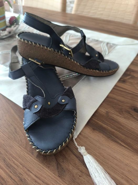 Дамски кожени сандали 39 номер