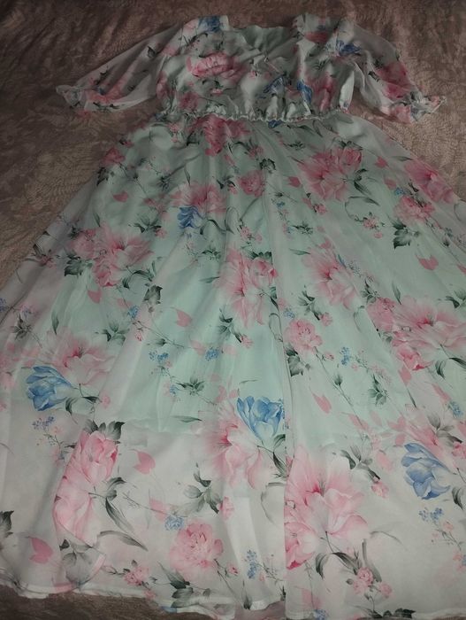 Платье шифоновое летнее.