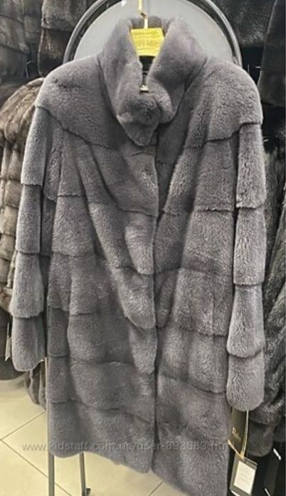 Шуба норковая поперечная
