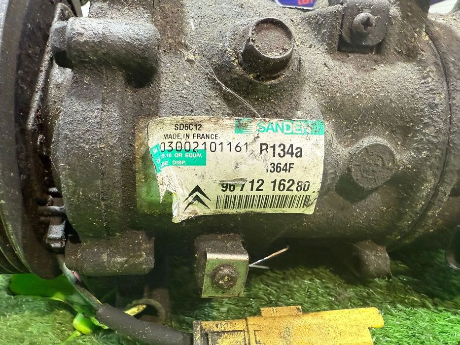 COMPRESOR AC ( 2 BUC.) CITROEN BERLINGO / C3 C4 DS3 C5 / DS DS3/ PEUGEOT 307 207 308 3008 5008 20008 PARTNER / SKODA COD OEM 9671216280