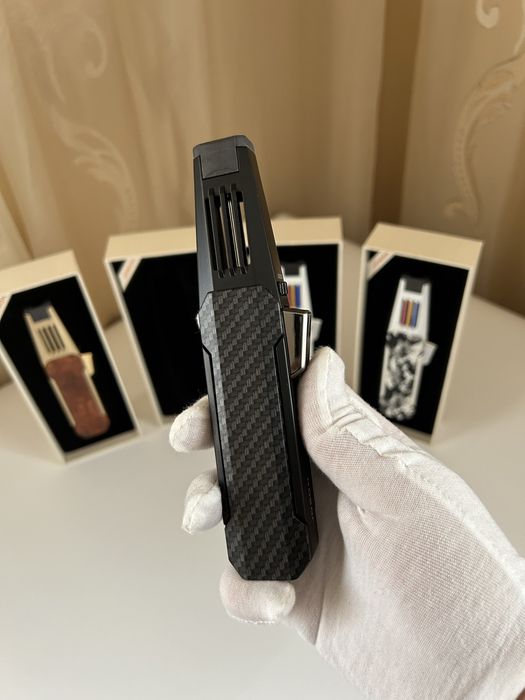 JOBON запалка за пури – мощен джет пламък, 4 цвята