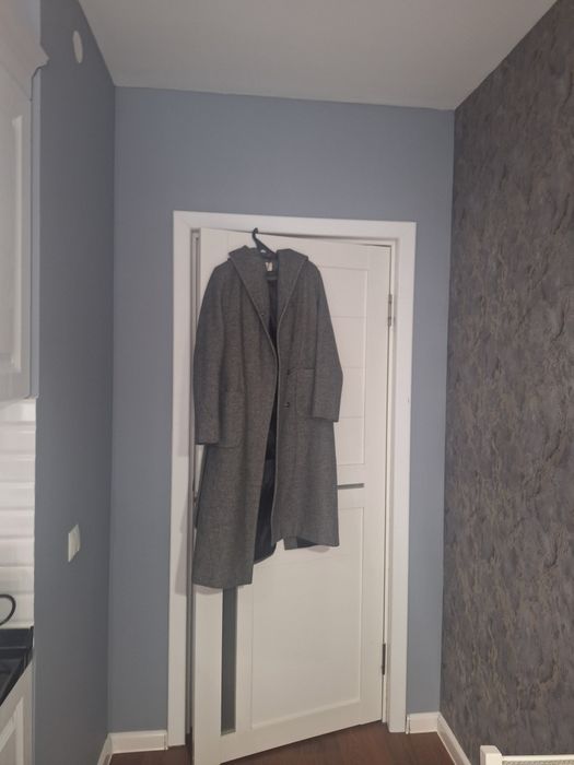 Пальто кашемир с капюшеном