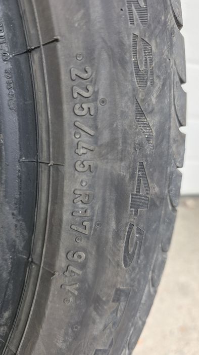 Pirelli Powergy 225/45/17 94Y  DOT 0721