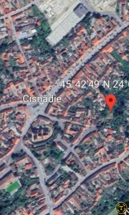 Teren intravilan de constructie in centru Orasului Cisnadie