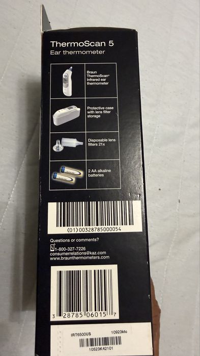 Ушной термометр Braun