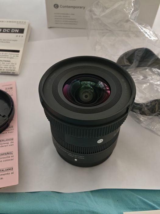 Продавам обектив Sigma 10 -18 f2.8 за Sony