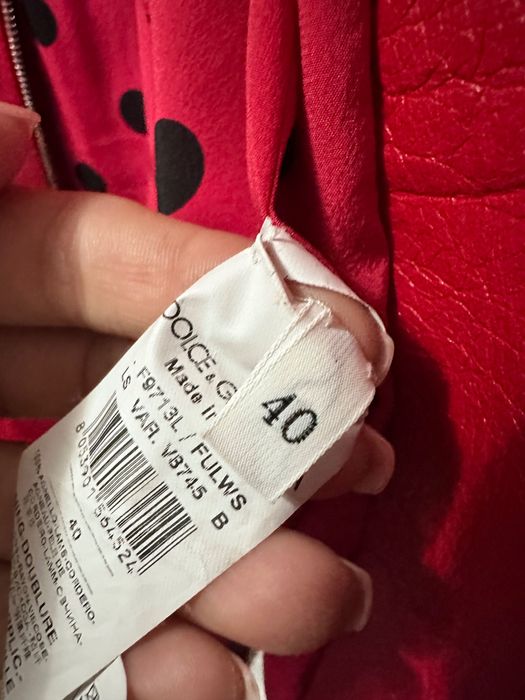 Dolce gabbana geaca piele