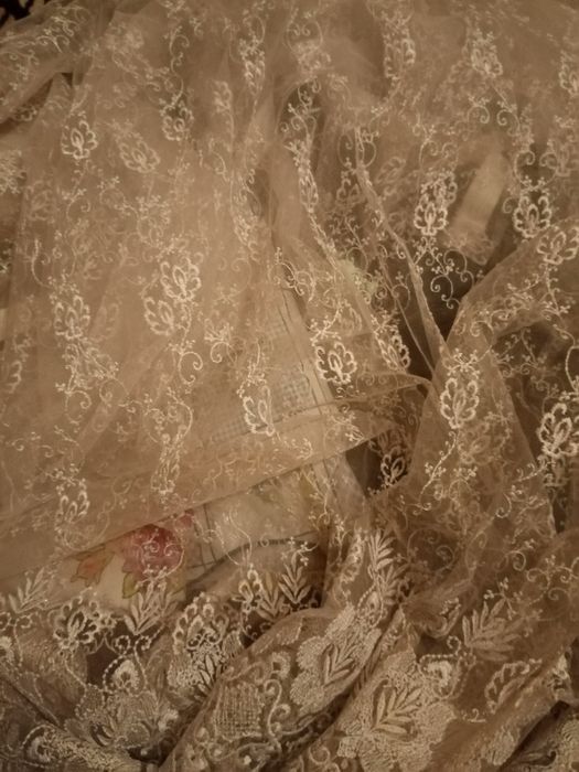 Тюль 1 новый, 2 старых