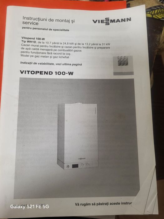 Centrala pe gaz VIESMANN