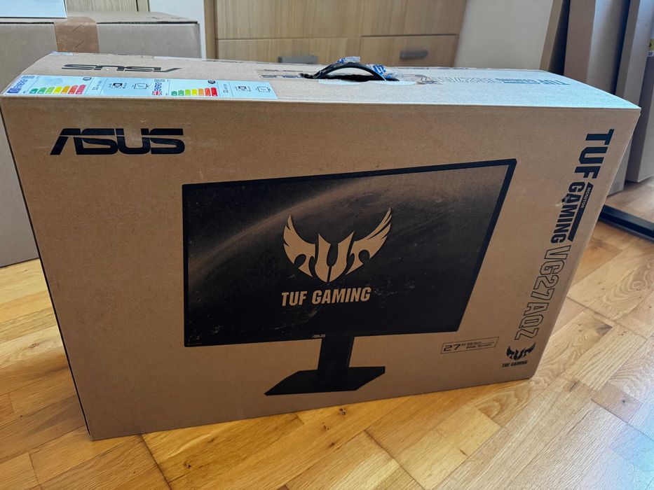 ASUS TUF VG27AQZ 27” 165Hz IPS Геймърски монитор – като нов, перфектен
