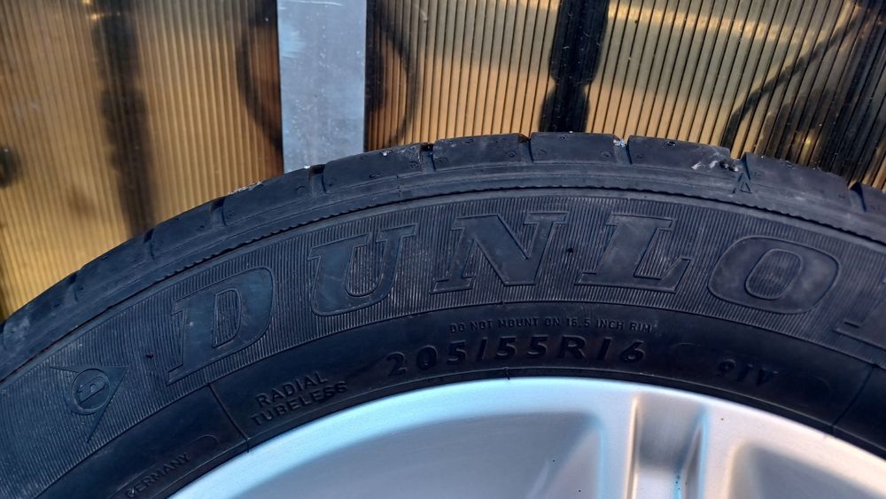 Jante magneziu 5x112  audi pe 16 cu cauciucuri Import Germania