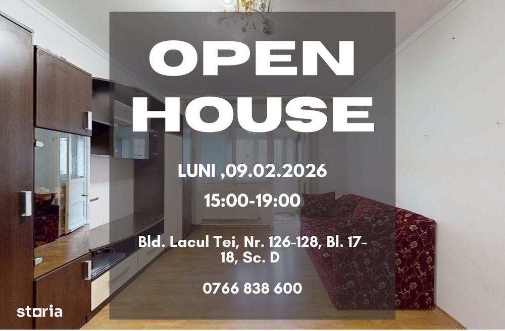 Apartament 3 camere Lacul Tei Teiul Doamnei