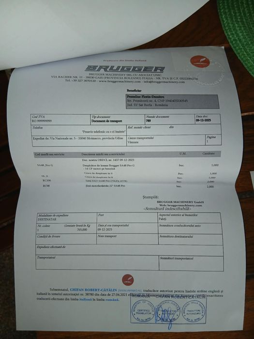 Crapator lemne BRUGGER SA 48PRO