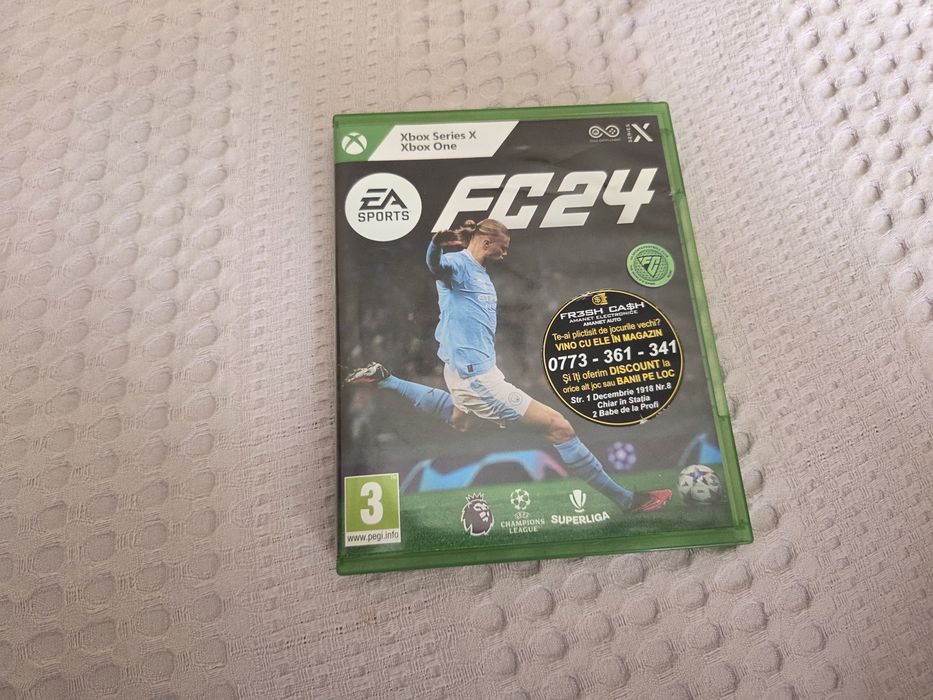 Disc fc 24 compatibil xbox one si xbox x