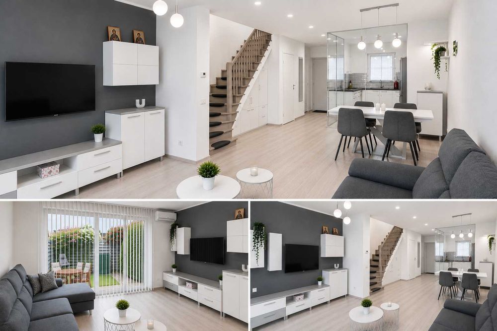 Casă de închiriat Matei Millo | 143 mp | grădină | pădure la 1 min | 2 parcări | complet mobilată și utilată | saună | proprietar