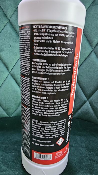 Soluție albit trofee ( tip perhidrol ) no.003