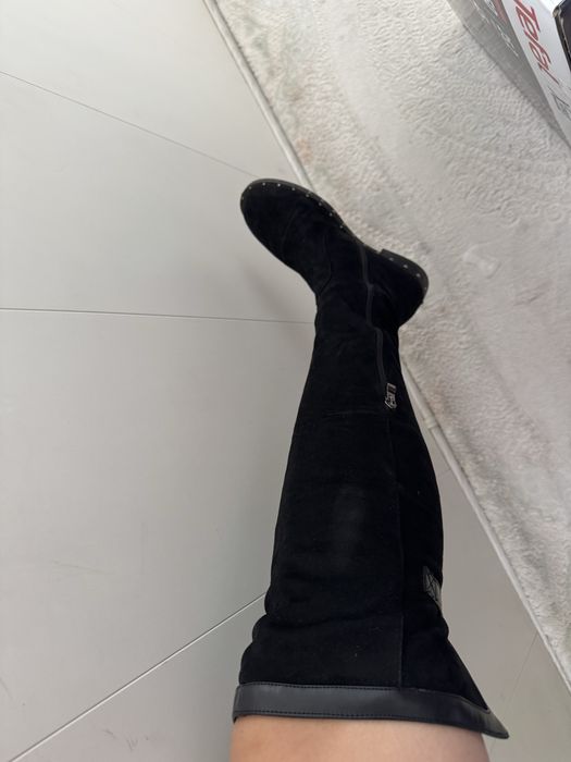 Ботфорды зимние.