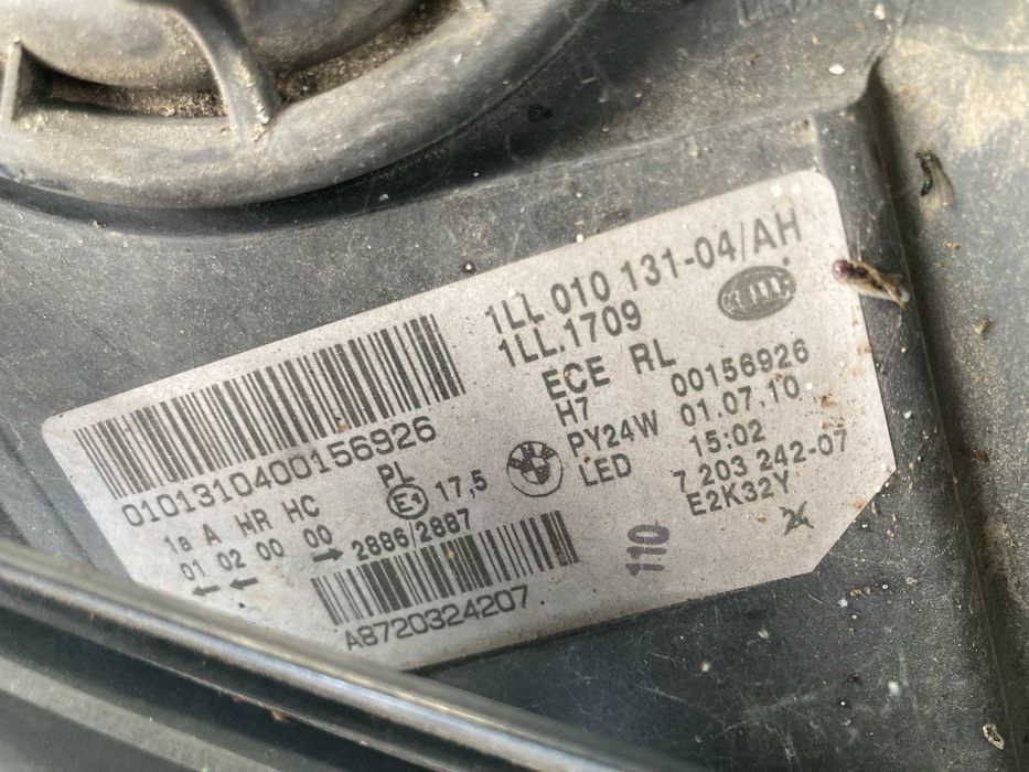 фар фарове ляв десен бмв ф10 ф11 bmw f10 f11