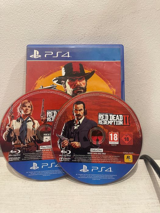 Игра Red Dead Redemption 2 на плейстейшен 4,5