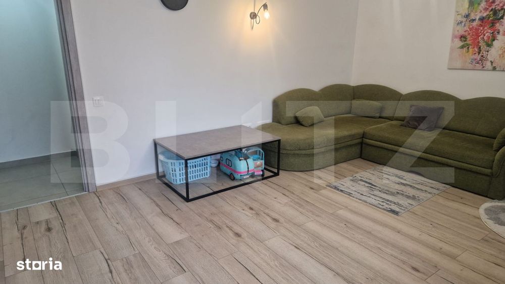 Apartament nou  cu 3 camere, 2 bai -76 mp, decomandat, cu balcon -Trac