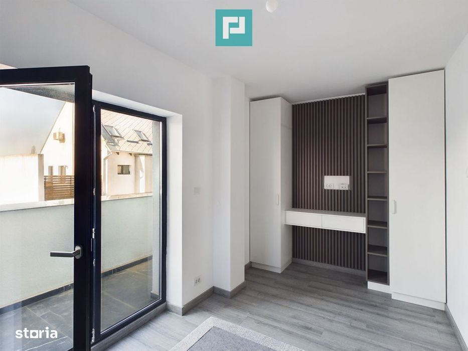 Penthouse nou cu 2 dormitoare și terasă de 29mp